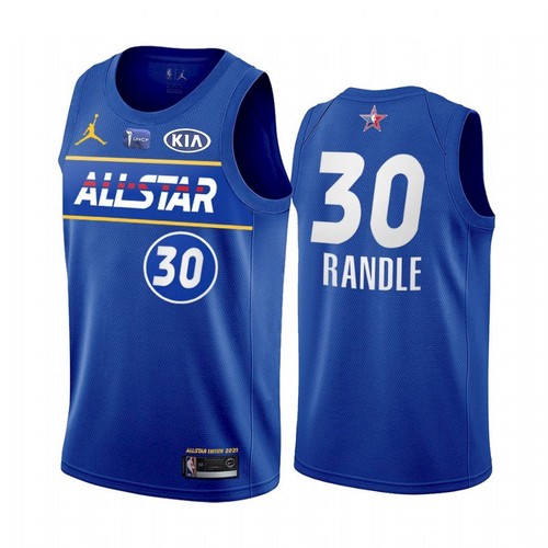 Men's 2021 All-Star #30 Julius Randle Blue NBA Eastern Conference Stitched Jersey Men's 2021 All-Star #30 Julius Randle Blue NBA Eastern Conference Stitched Jersey